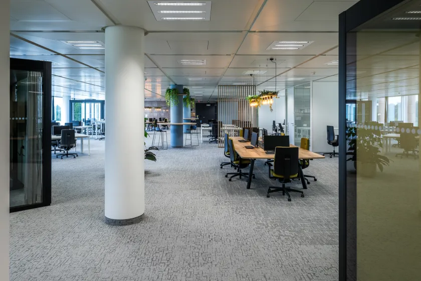 Bank Offices Open Space Flexdesks Artcore Carpet Collections