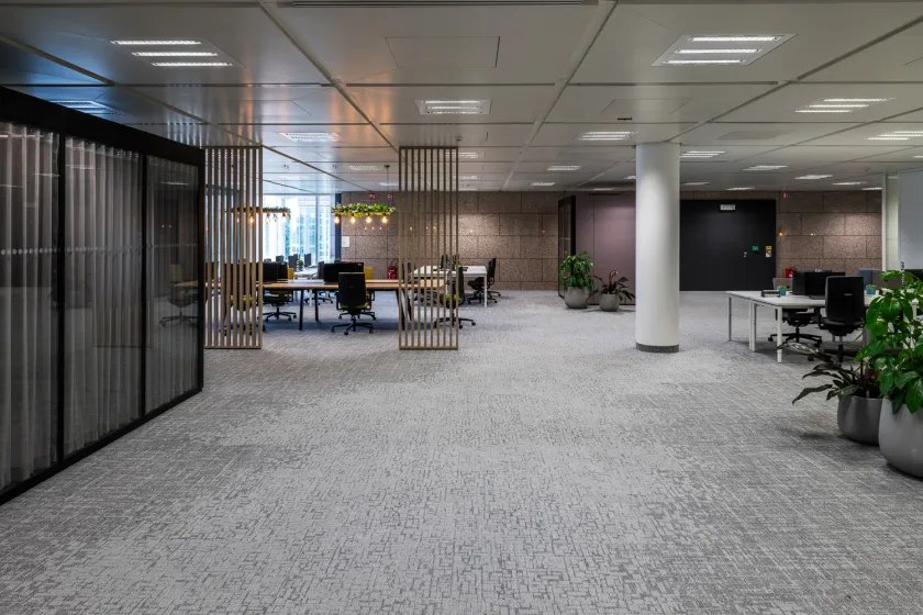 Bank Office Space Open Flexdesk Space Artcore Carpet Collections